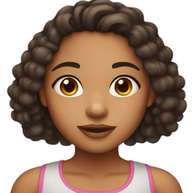 mixed race girl emoji