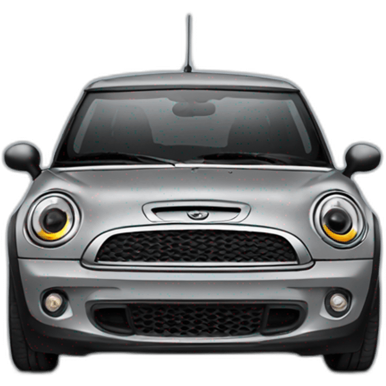 gray mini cooper chili emoji