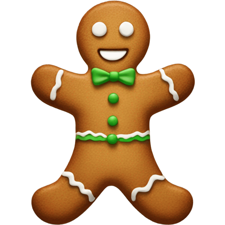 Gingerbread man  emoji