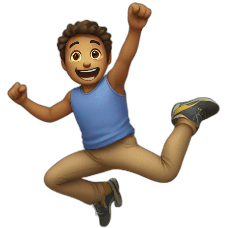 Jump  emoji