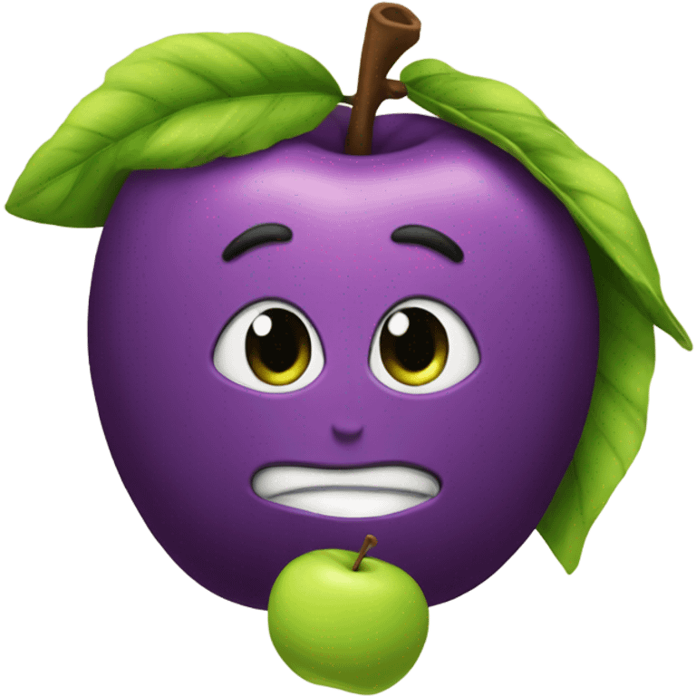 A flapple emoji