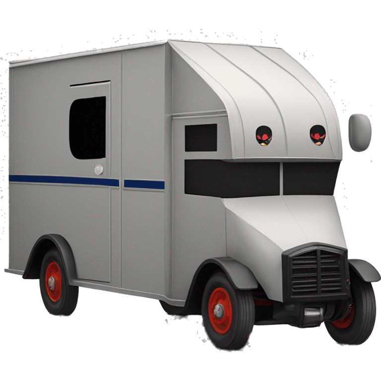 1925 Darth Vader Grumman mail truck emoji