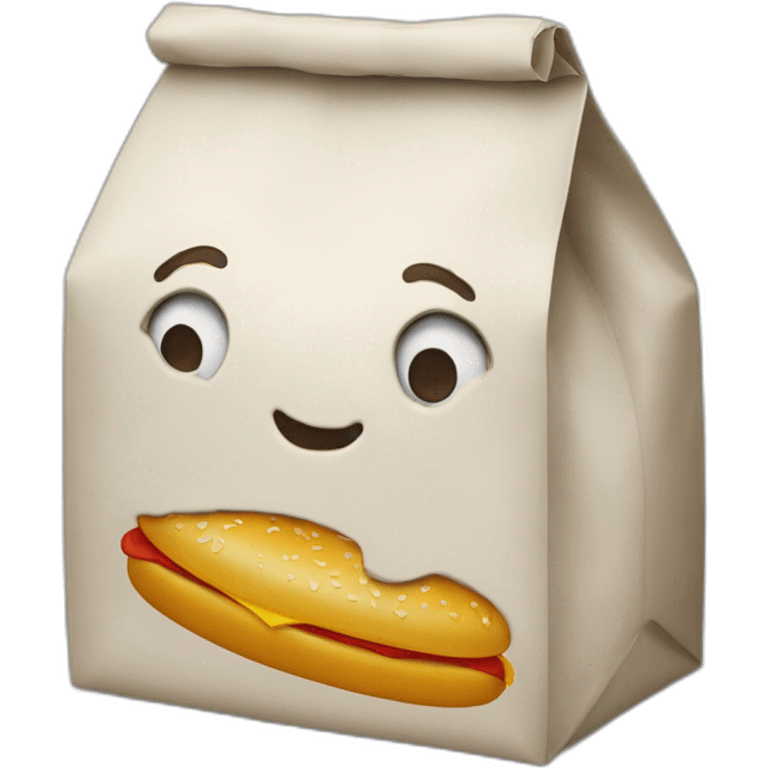 McDonald’s bag emoji