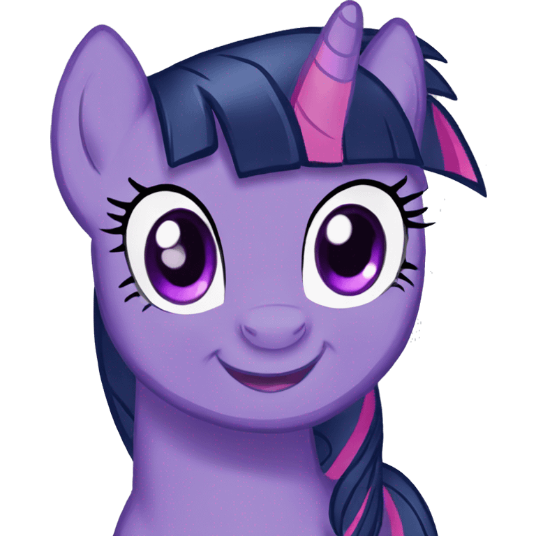 Twilight sparkle emoji