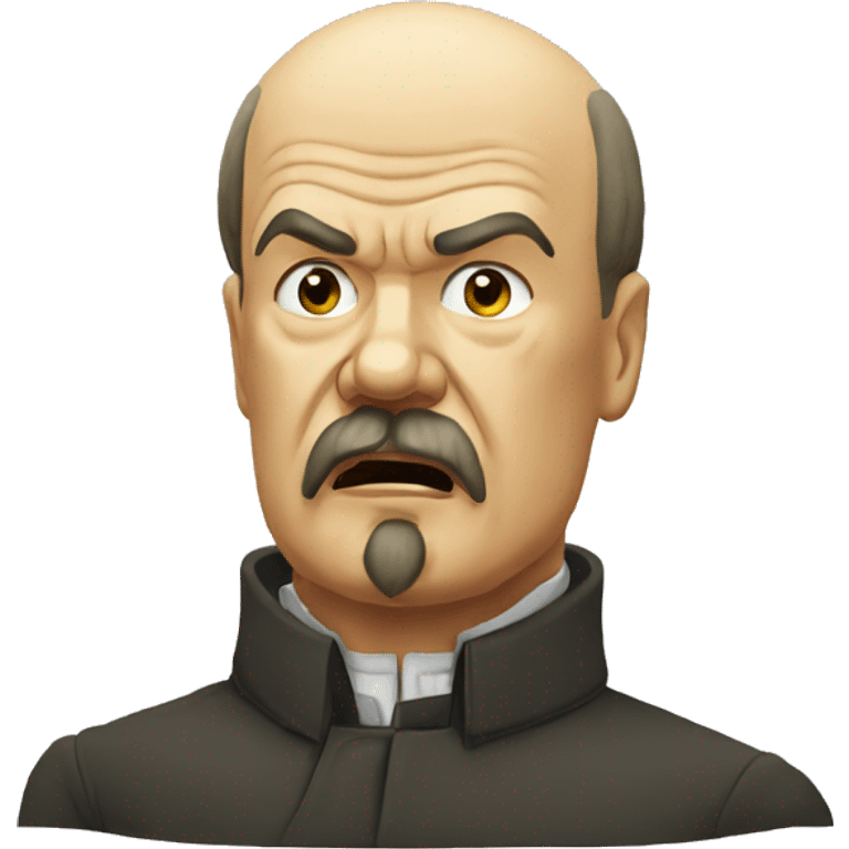 Vladimir Lenin in shock emoji