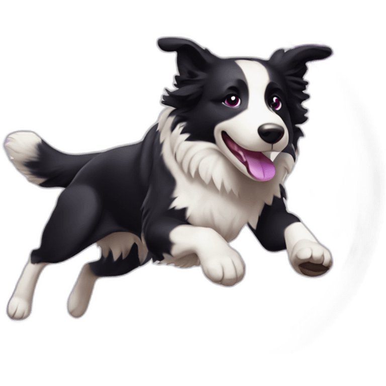 Border-collie-running-with-purple-circle-called-puller emoji