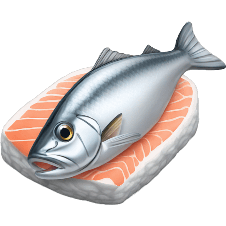 fillet salmon with silver skin emoji