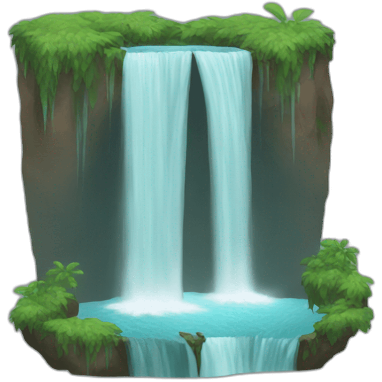 waterfall emoji