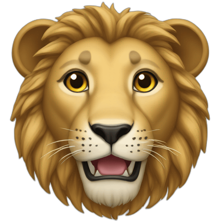 SUR UN LION emoji