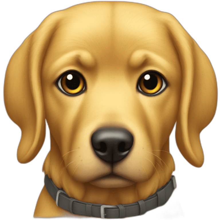 canari sur chien emoji