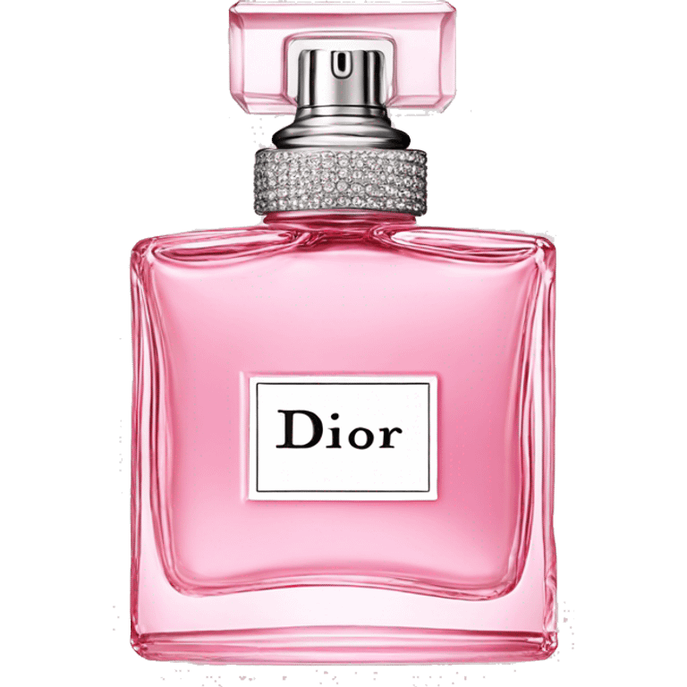 Dior perfume pink emoji