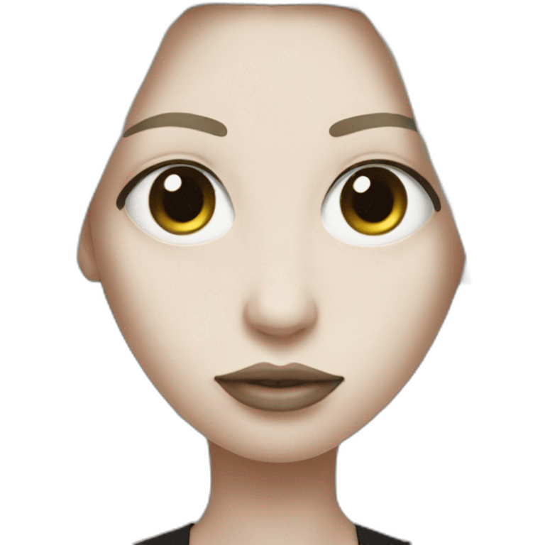 Rick owens style girl emoji