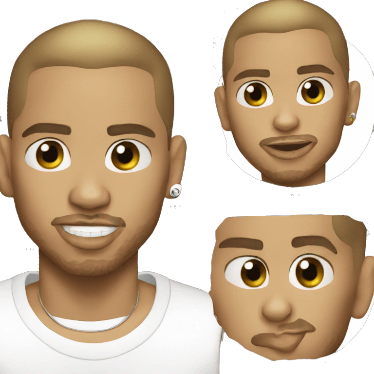 Chris brown emoji