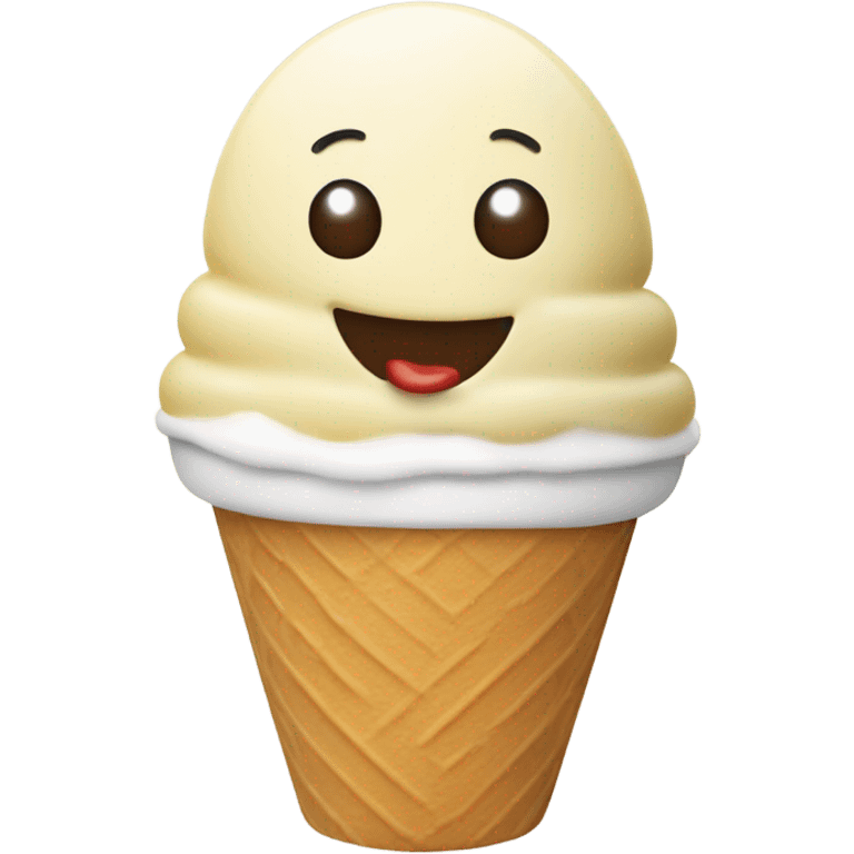 quenelle ice cream emoji