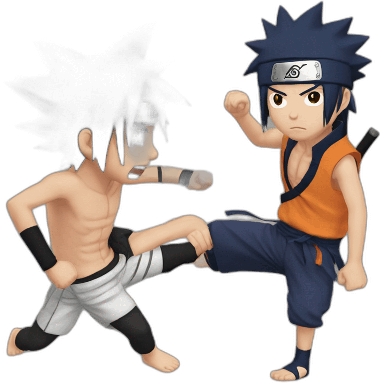 naruto fight with sasuke emoji