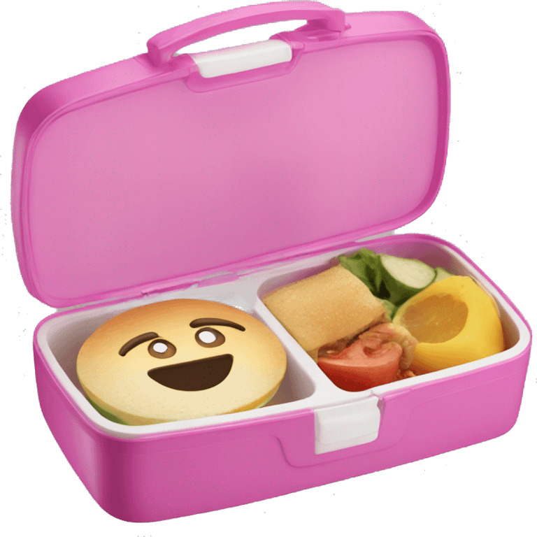 A Coquette lunch box idéal for a teen selfcare girl emoji