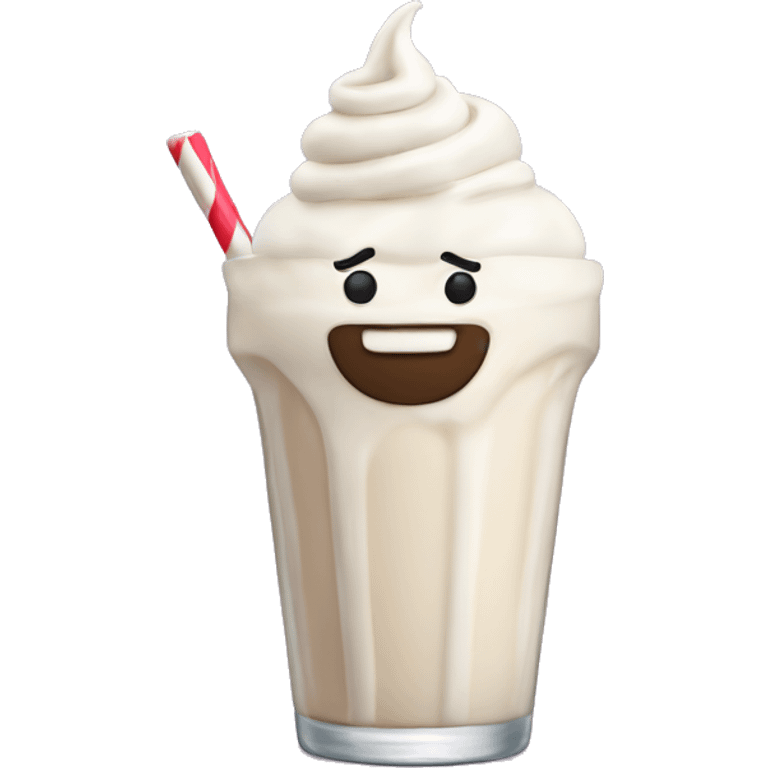 Milkshake With Cream emoji