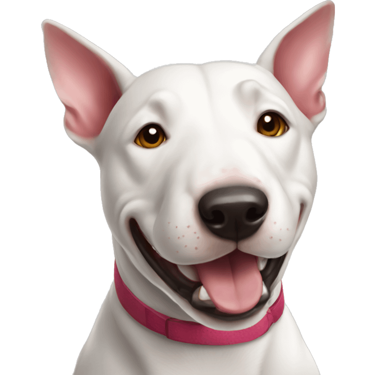 Bullterrier dog emoji