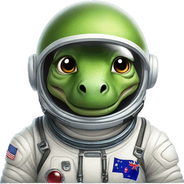 Dinosaur astronaut from korea emoji