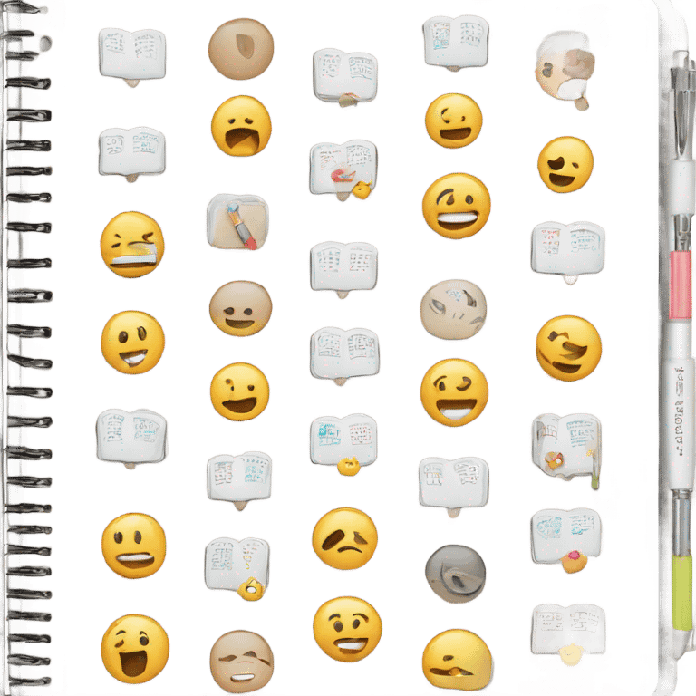 iPad digital planner emoji