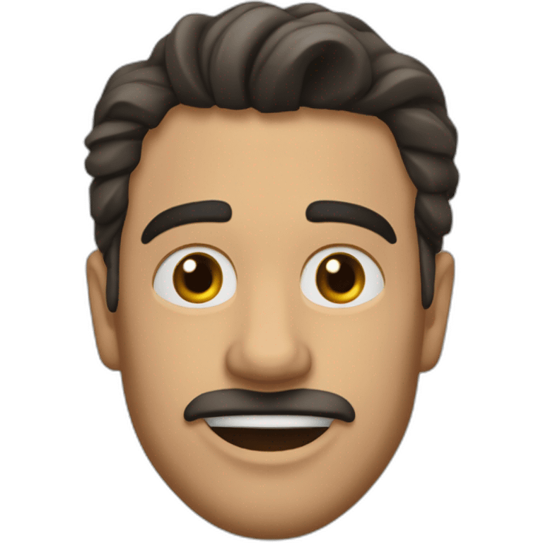 Secundino Delgado Rodríguez riéndose emoji