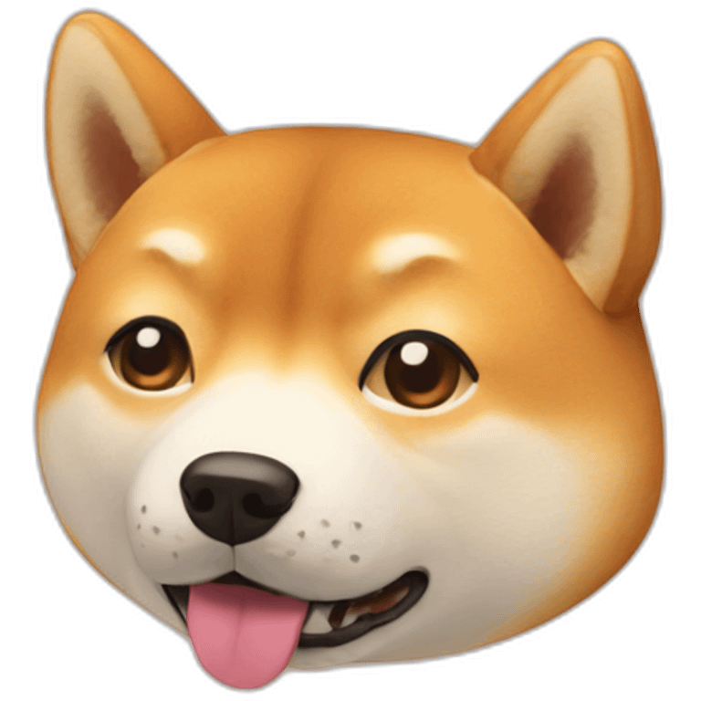 eating fat Shiba dogs emoji