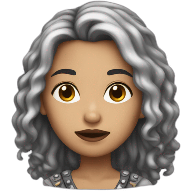 Rock princess emoji