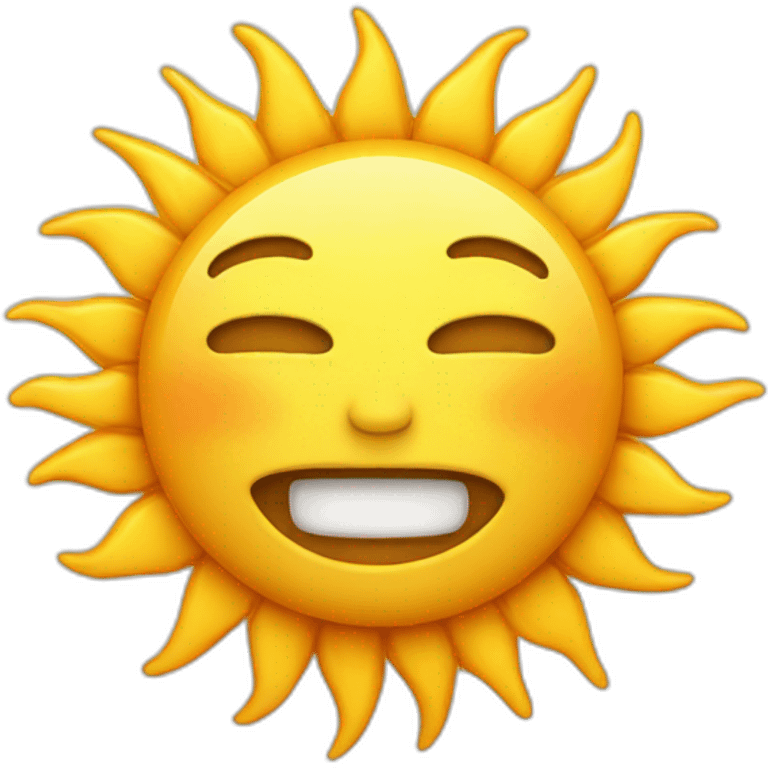 Sun IS over emoji