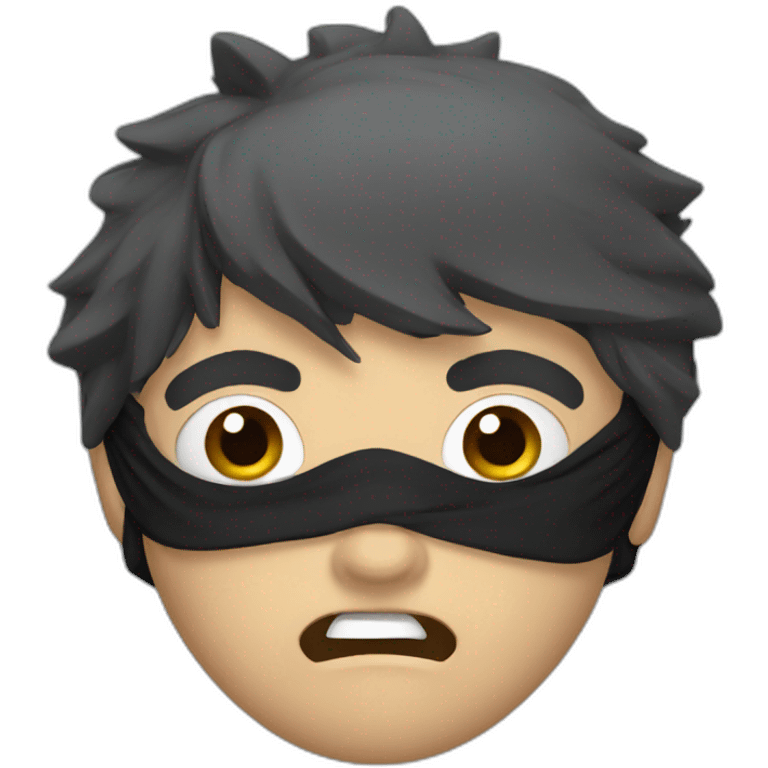 Angry ninja emoji