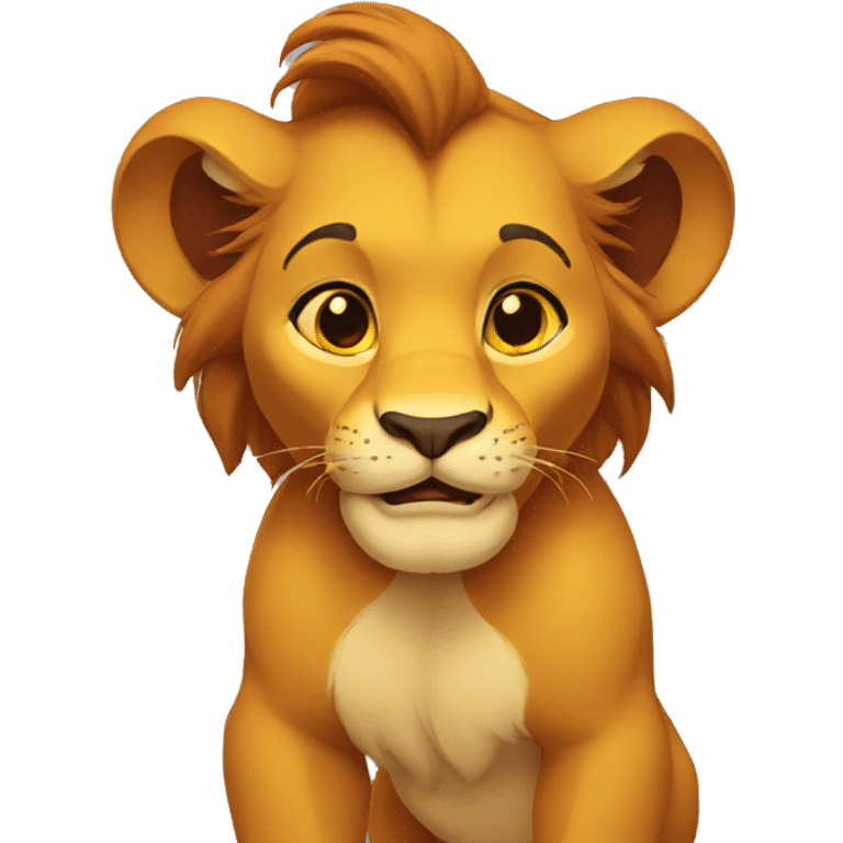 Simba emoji