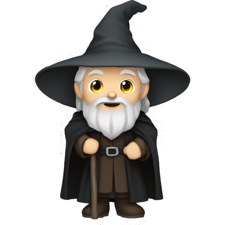 gandalf with black cloak emoji