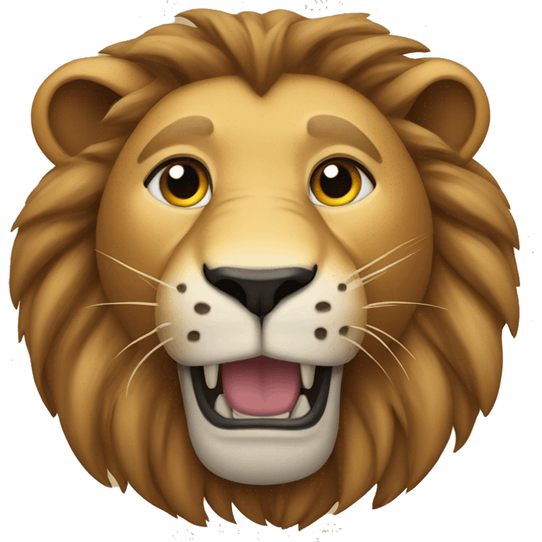 lion with 2 fingers  emoji