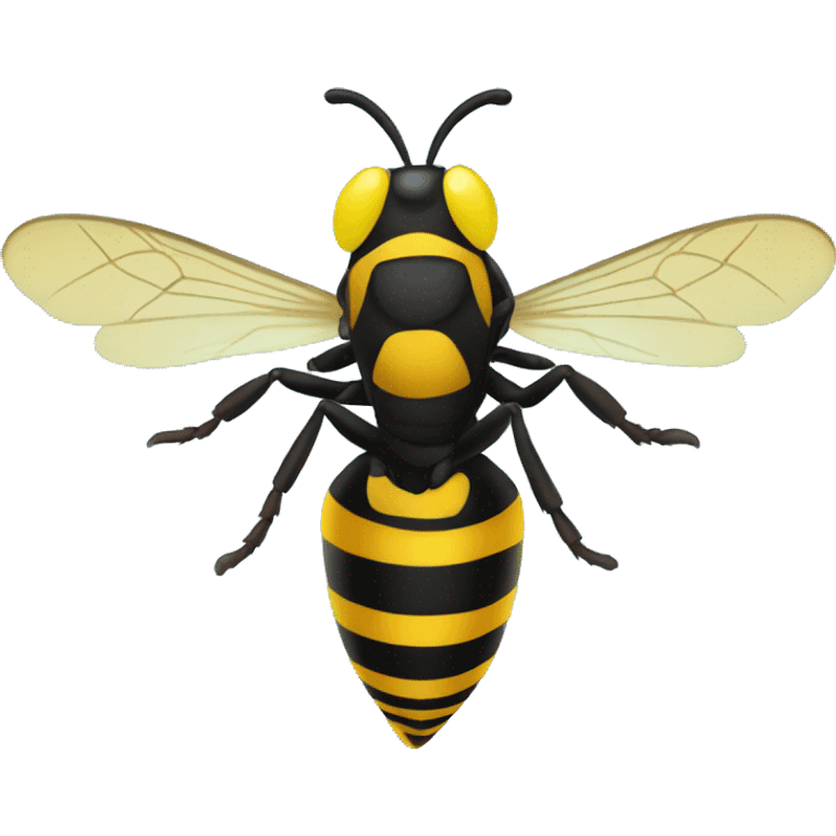 a wasp scubadiving emoji