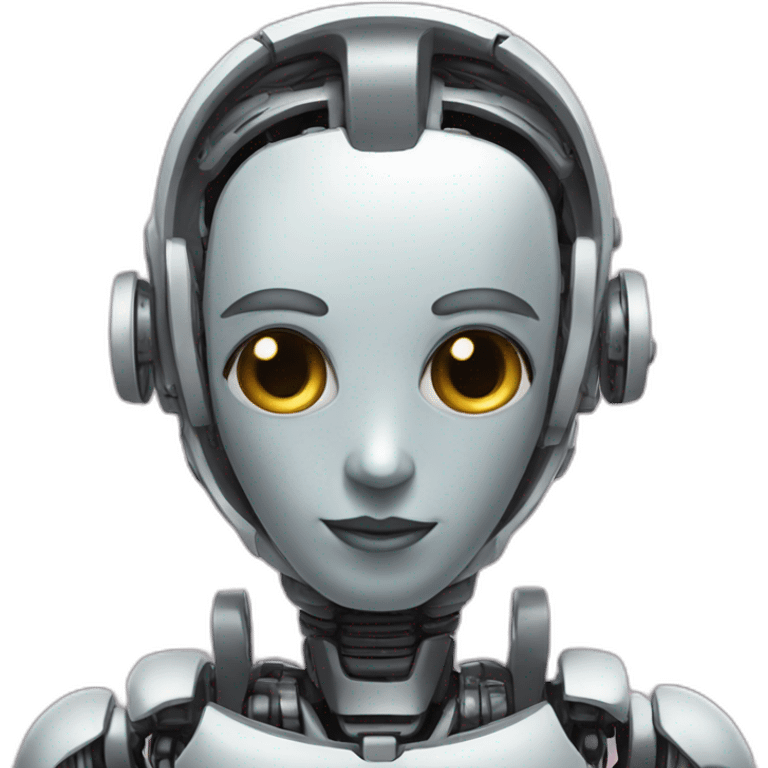 Robot enamorado  emoji