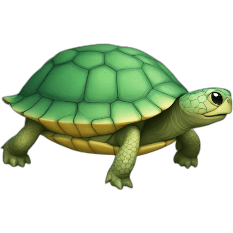 Tortue qui fait caca emoji