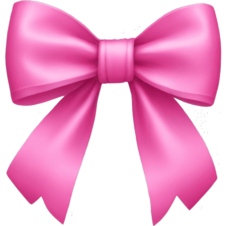 Pink bow emoji