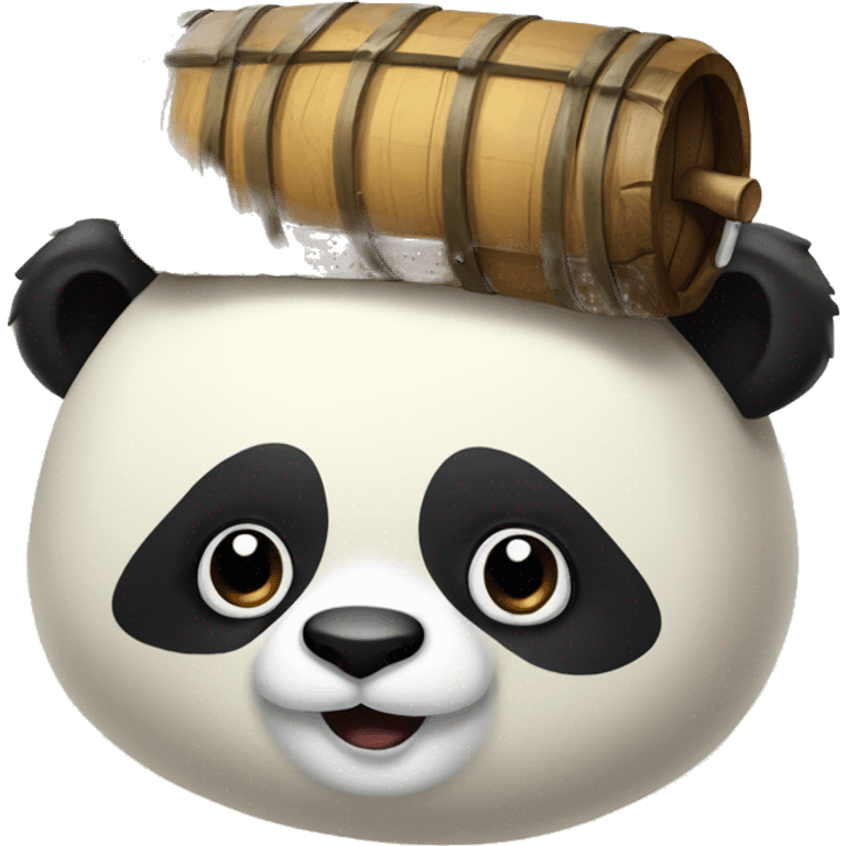 Panda bois bière  emoji