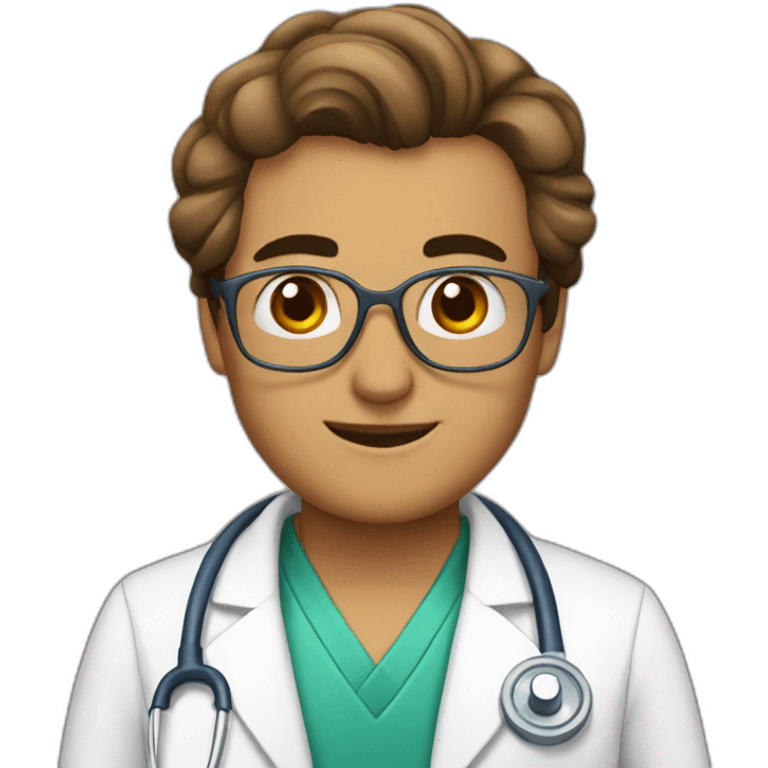 Peacook doctor emoji