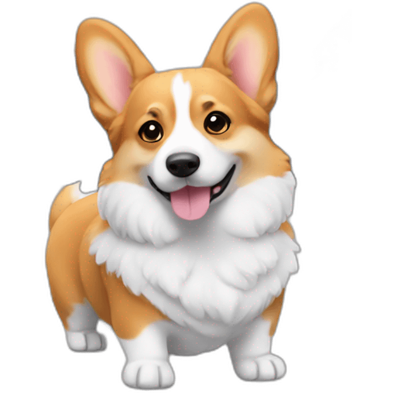 corgi with wings emoji