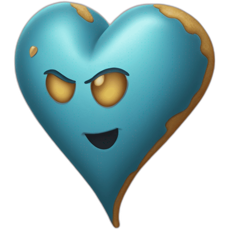 Un coeur brûlé emoji