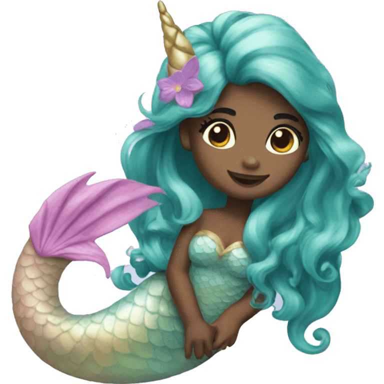 Mermaid Unicorn emoji