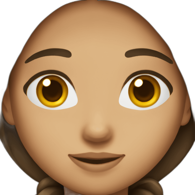 Fille de 15 ans brune emoji