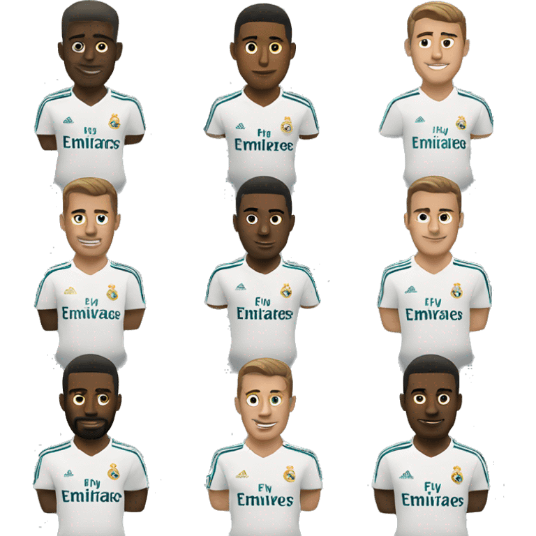 Real madrid  emoji