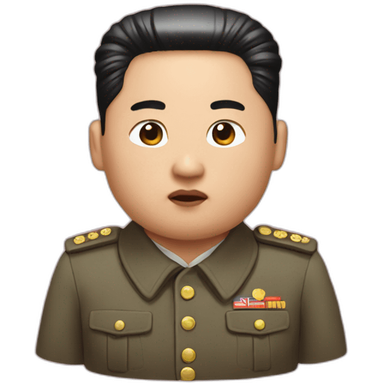 Kim Jung un emoji