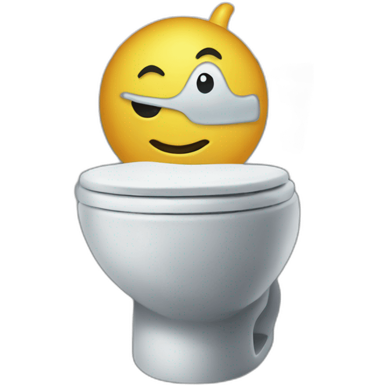 Astarion on toilet emoji