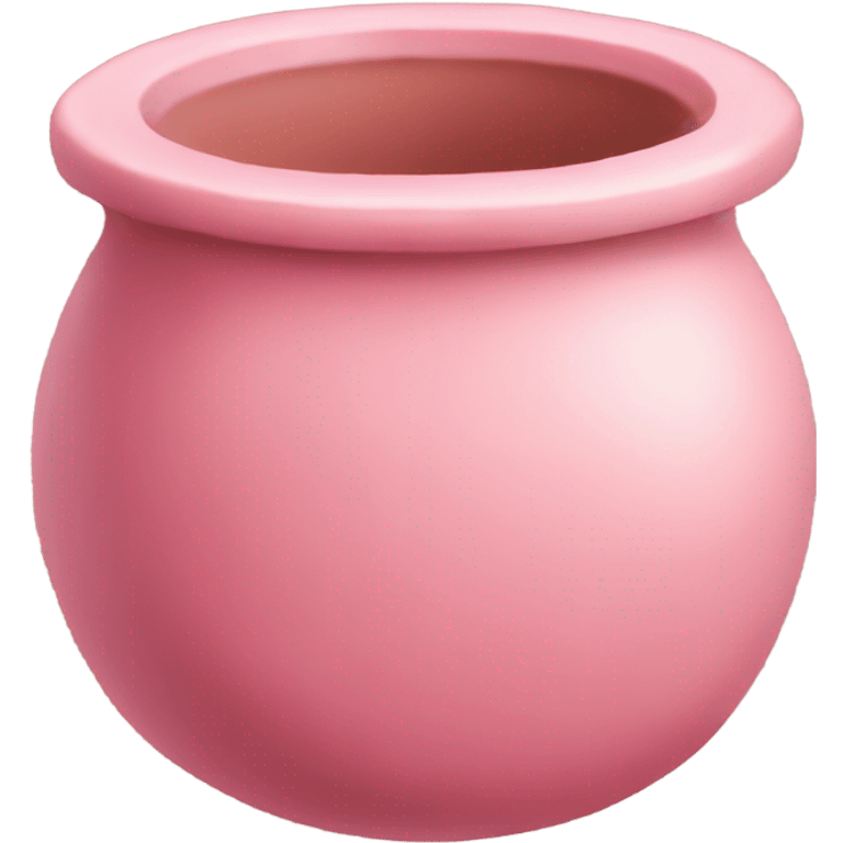 One piece of pink pottery  emoji