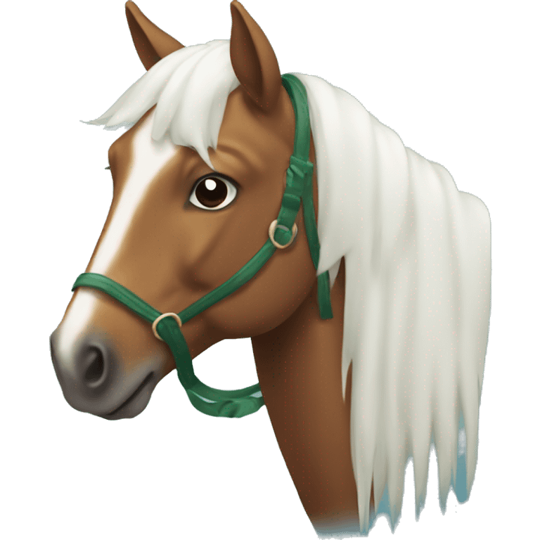 caballo de navidad emoji