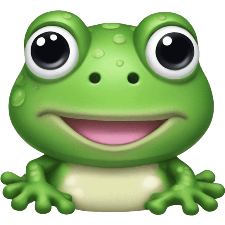 build a bear frog emoji