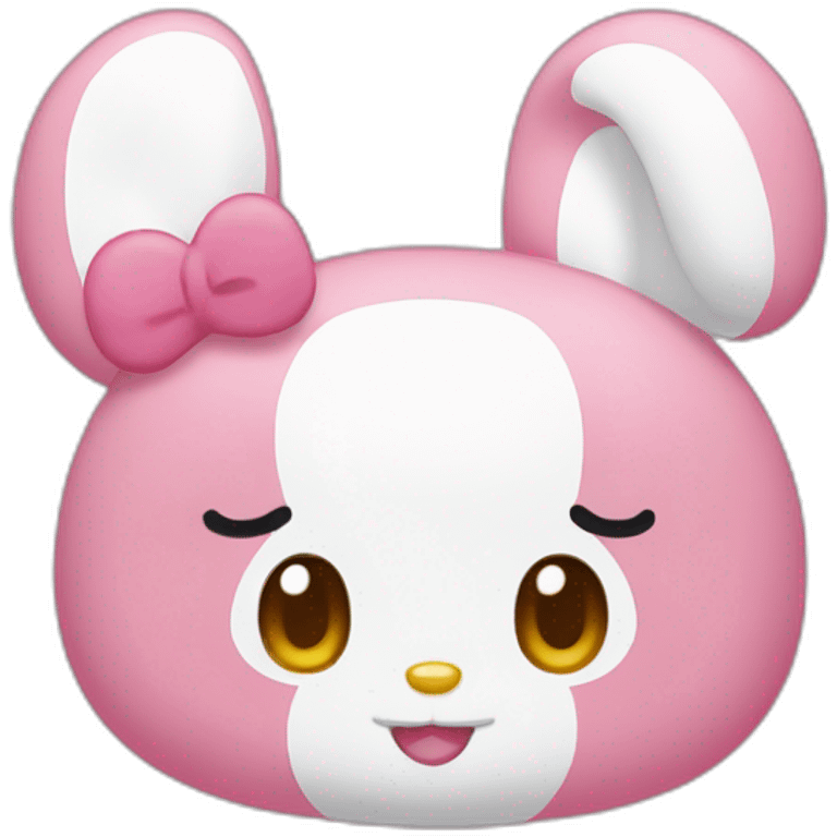 My melody from sanrio emoji