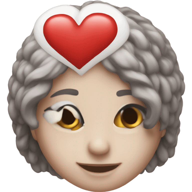 Love with love emoji